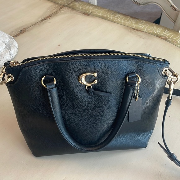 Coach Bags Coach Black Satchel Handle Crossbody Poshmark
